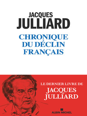 cover image of Chronique d'un déclin français